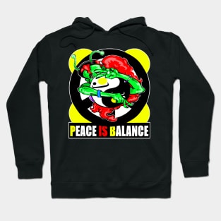 Alien Advice: Peace Is Balance Hoodie